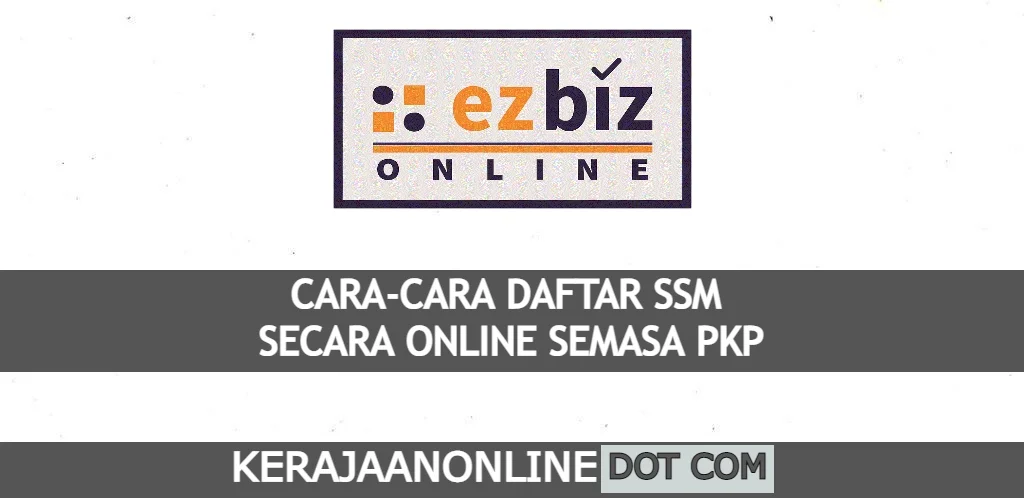 cara daftar ssm online pkp