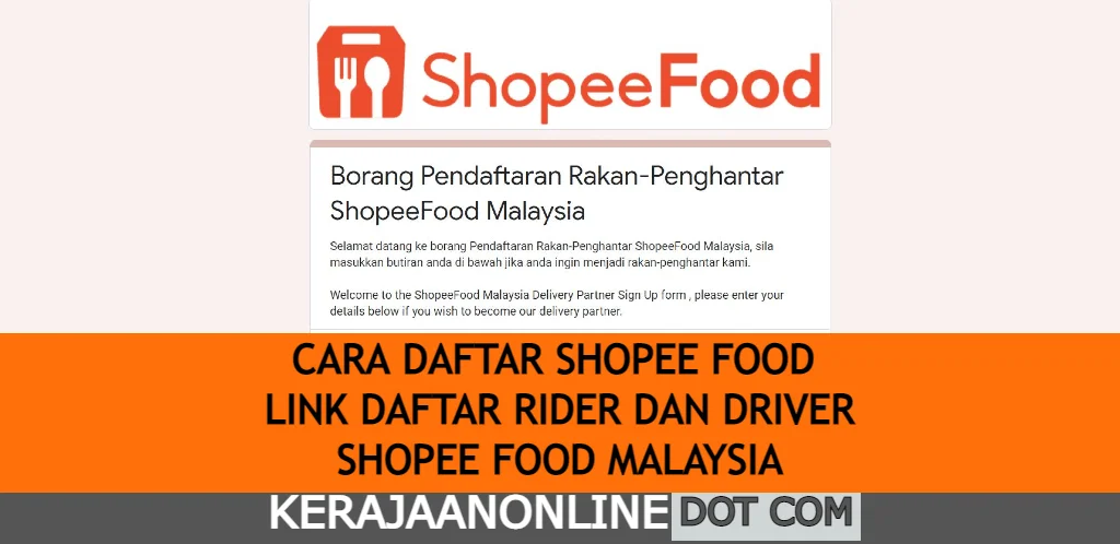 daftar shopee food