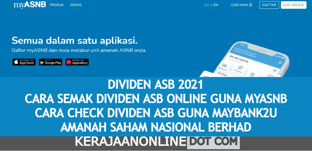 2021 asb dividen Dividen ASB