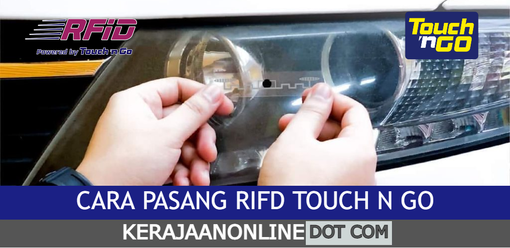 CARA PASANG RFID