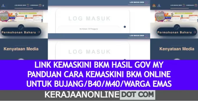 KEMASKINI BKM 2022 : CARA ISI UPDATE MAKLUMAT PERMOHONAN BANTUAN 