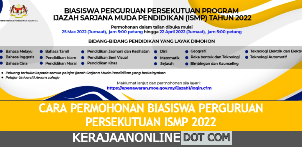 BIASISWA PERGURUAN PERSEKUTUAN ISMP