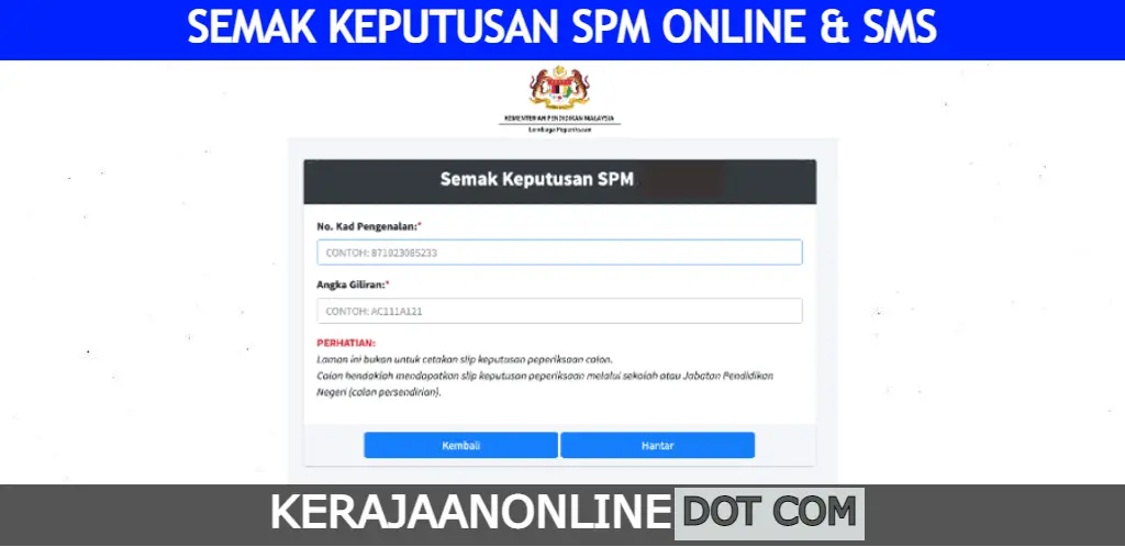 myresult spm