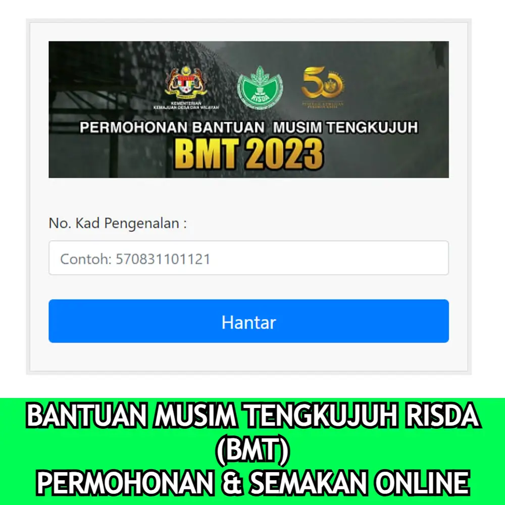 BANTUAN MUSIM TENGKUJUH