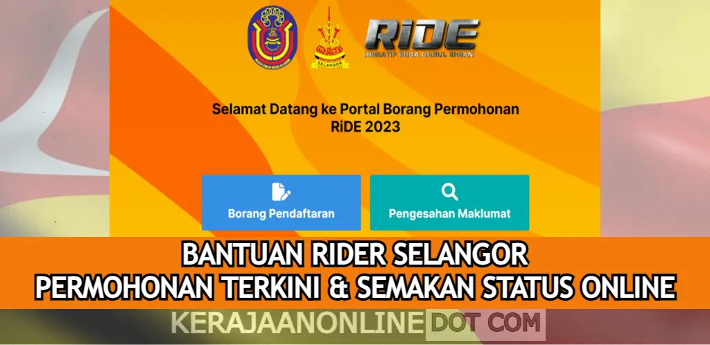 BANTUAN RIDER SELANGOR