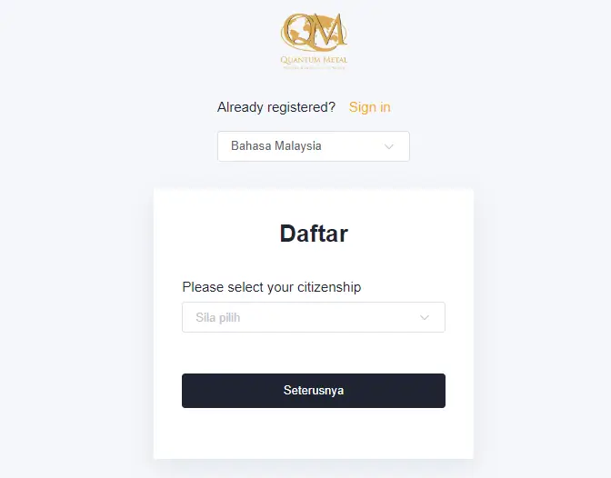 DAFTAR QUANTUM METAL