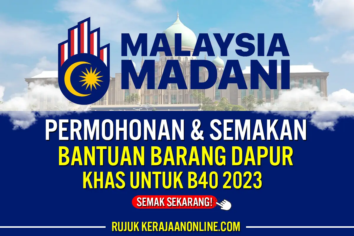 bantuan barang dapur b40