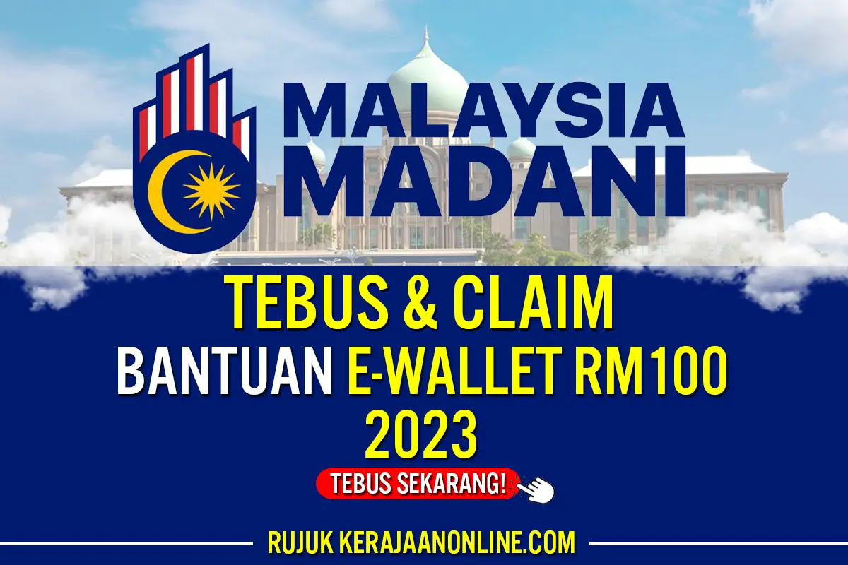bantuan rm100 ewallet