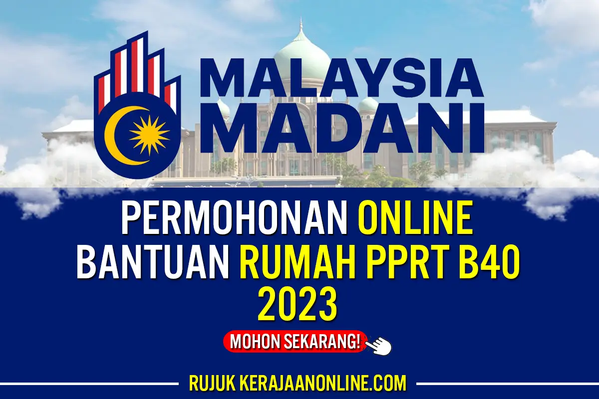permohonan bantuan rumah pprt online