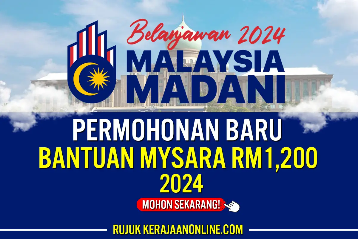 BANTUAN MYSARA RM1200 2024