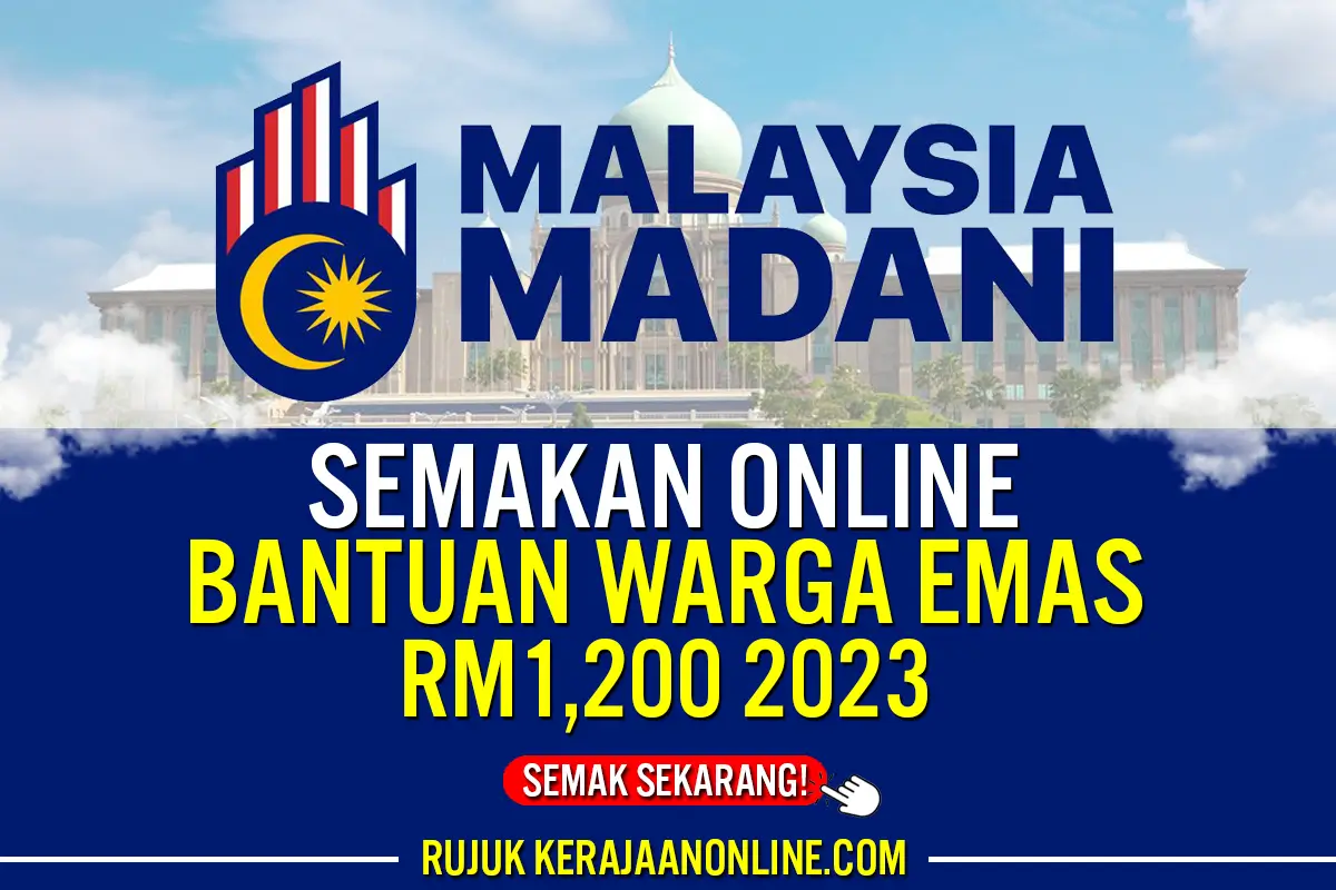 BANTUAN WARGA EMAS 2023 ONLINE
