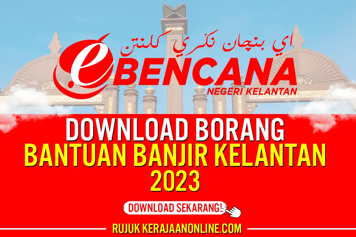 BORANG BANTUAN BANJIR KELANTAN
