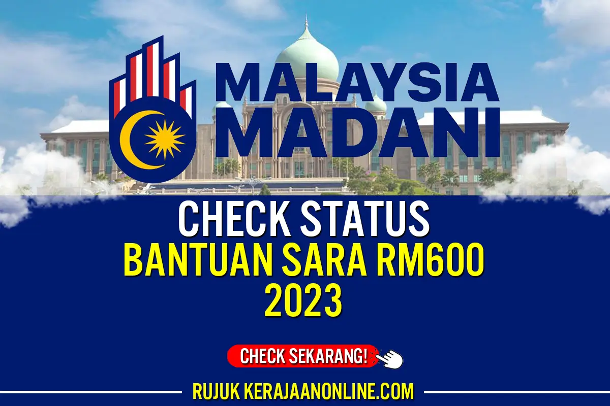 CHECK BANTUAN SARA RM600 2023