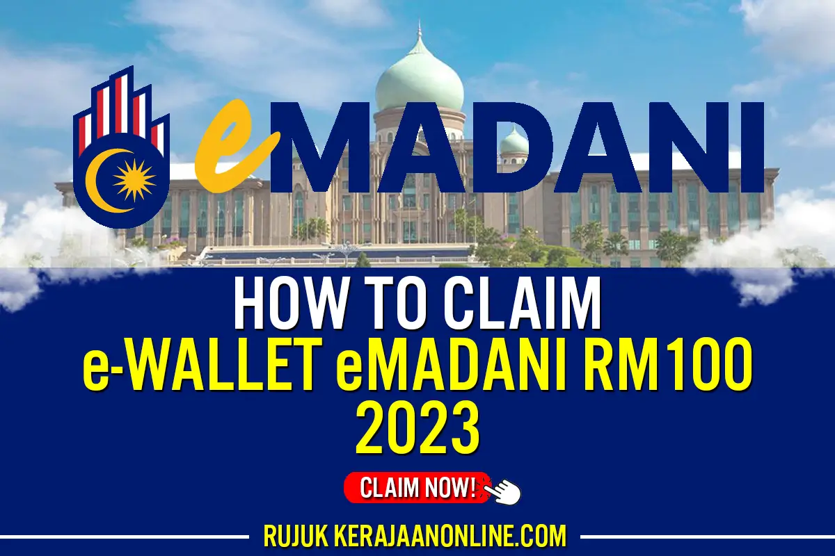 E WALLET RM100 HOW TO CLAIM