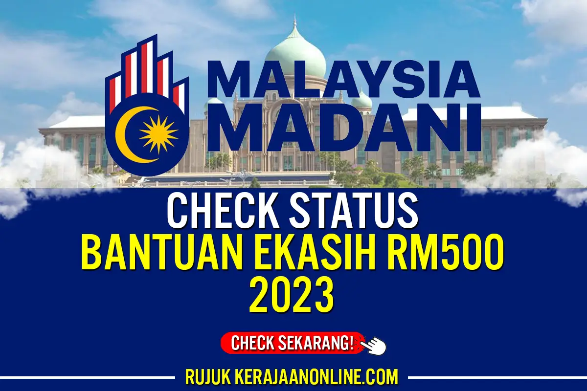 semakan bantuan ekasih rm500 2023
